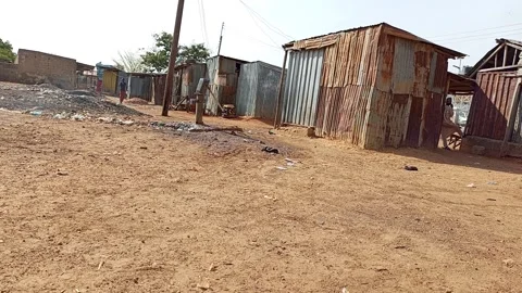 Hand Pump Borehole Water Source Roadside Kano Nigeria Видео 331304451
