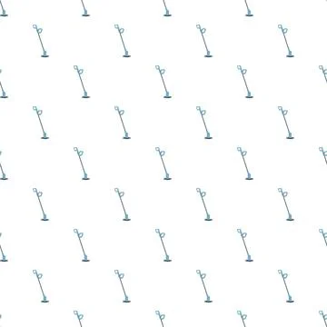 Hand pump machine repeating pattern seamless background 스톡 일러스트