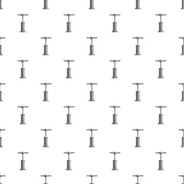 Hand pump seamless pattern for backgrounds and textures Stock Illustration