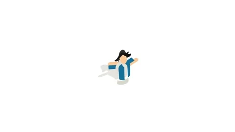 Hand puppet icon animation 스톡 동영상 161247447