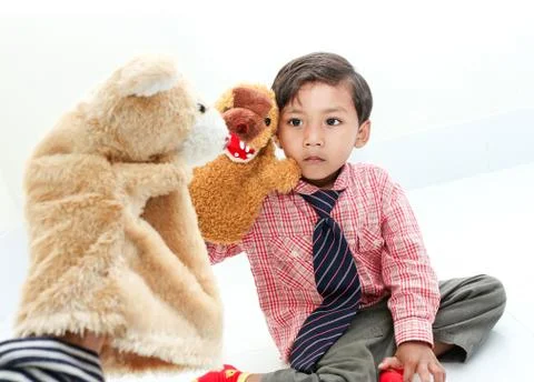 Hand puppet Stock Photos