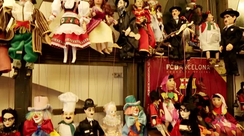 Hand puppets Stock Footage 53565667