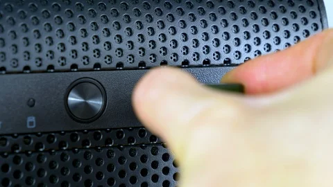 Hand that put a pendrive into usb port Stock Footage 87198384