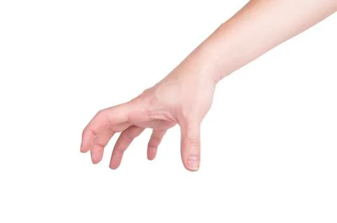 Hand reaching for something Stock Photos