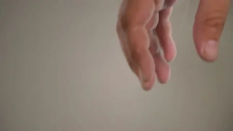 Hand reaching water Stock Footage 197345708