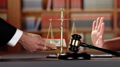 Hand Refusing Money Stock Footage 257124114