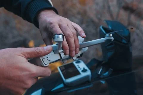 Hand with a remote control control Stock Photos