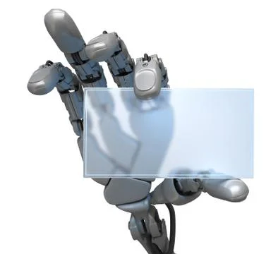 Hand of robot Stock Illustration