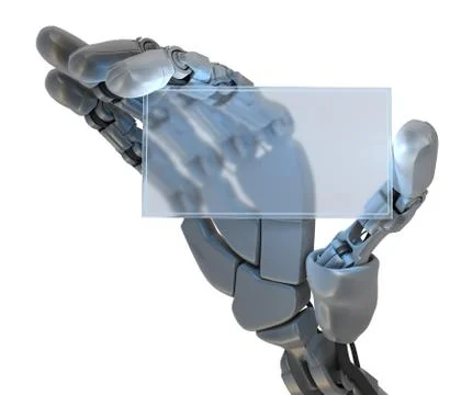 Hand of robot Stock Illustration
