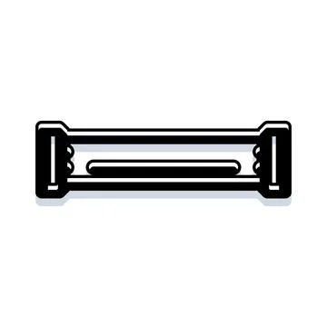 Hand rolling machine for crafting items Stock Illustration