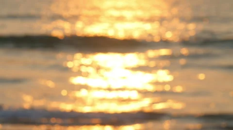 Hand with sand on sunset beach Stock Footage 66371861