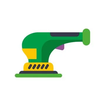 Hand sanding machine power tool icon Stock Illustration