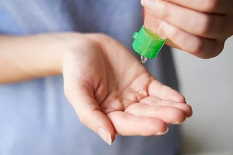 Hand Sanitiser Stock Photos
