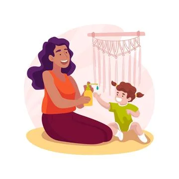 Hand sanitising isolated cartoon vector illustration. Ilustración de archivo