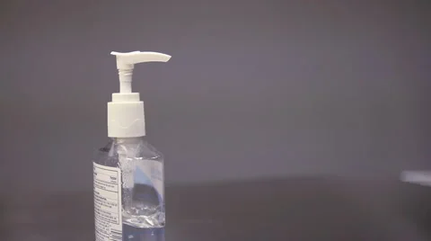 Hand sanitizer 1065 Stock Footage 1091617