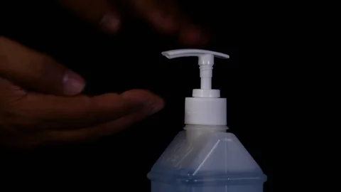 Hand Sanitizer Video stock 129334607