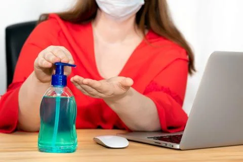 Hand Sanitizer Foto stock