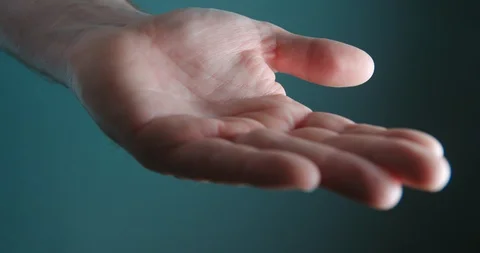 Hand sanitizing gel slow motion 4K Stock Footage 127928005