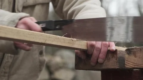 Hand Saw 3 Video stock 267206940