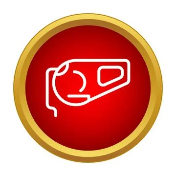 Hand saw construction tool simple line icon Ilustración de archivo