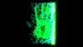 Hand scanner handprint fingerprint palm password id green HD Footage