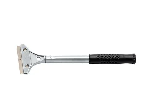 Hand scraper tool on white background Stock Photos