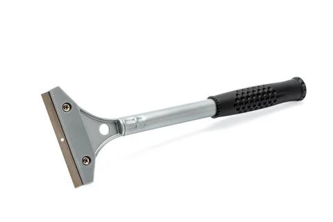 Hand scraper tool on white background Stock-Fotos