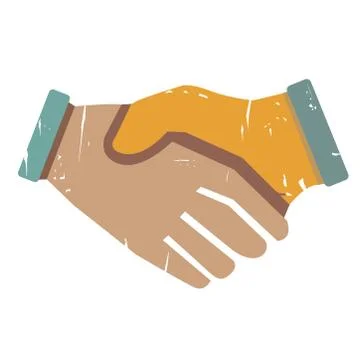 Hand shake Stock Illustration