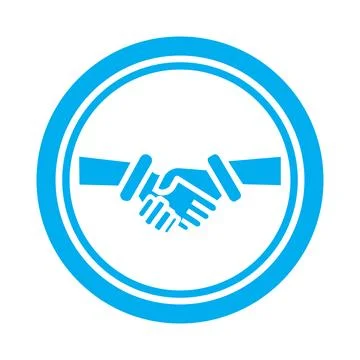Hand shake Stock Illustration