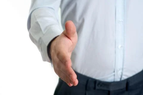 Hand shake Stock Photos