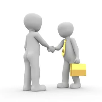 Hand shakes 2 Stock Illustration