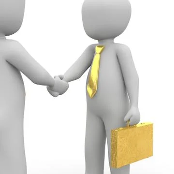 Hand shakes 3 Stock Illustration