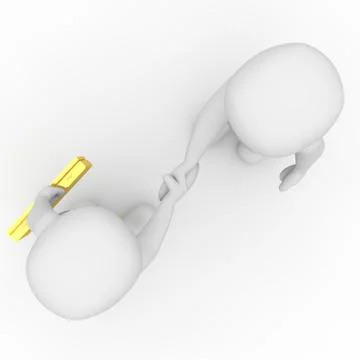 Hand shakes 6 Stock Illustration