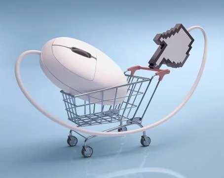 Hand Shopping Stock Illustration
