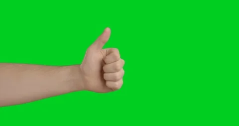 Hand showing thumb down, dislike, bad, disapproval, turning down thumbdown, not Stock Footage 121406964