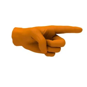 Hand sign 6 Stock Illustration