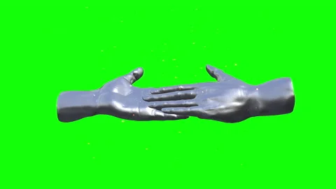 Hand sign fingers motion loop animation Video stock 146590089