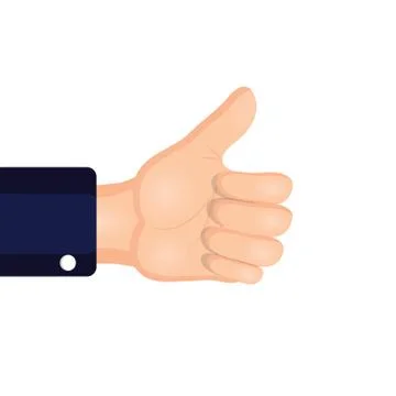 Hand sign good. Stock Illustration
