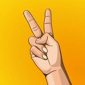 Hand Sign 스톡 일러스트