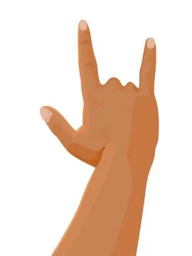 Hand Sign Stock Illustration