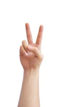 Hand sign Language Stock Photos