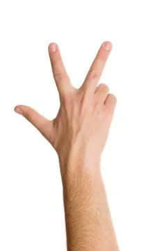 Hand sign Stock Photos