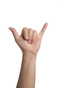 Hand signal Stock Photos