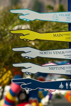 Hand signs Stock Photos