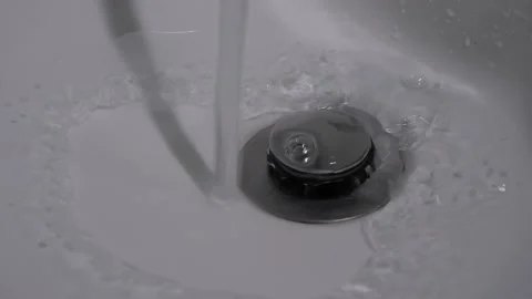 Hand Sink Drain Vídeos de archivo 237031974