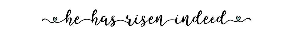 Hand sketched HE HAS RISEN INDEED quote as banner. Lettering for poster, label Stock Illustration