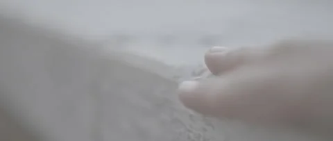 Hand sliding over a low wall Stock-Footage 170894870