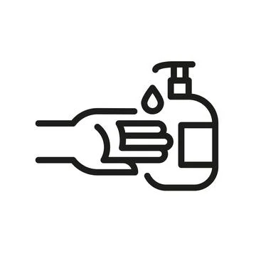 Hand Soap Dispenser Stock Illustration
