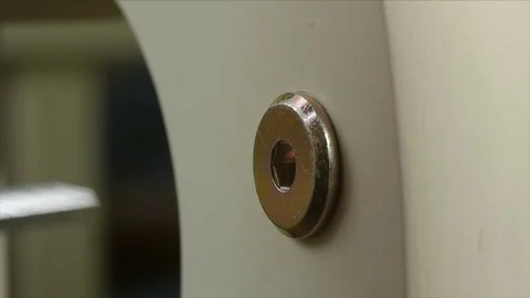 Hand on socket wrench with screwdriver Stock Footage 71345040