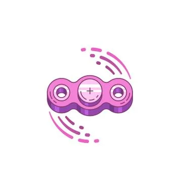 Hand spinner vector Stock Illustration